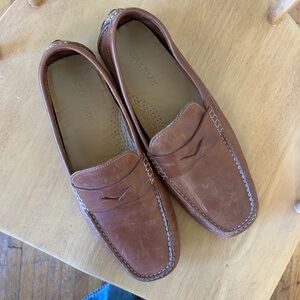 Cole Haan Men's Tan Leather Penny Loafers